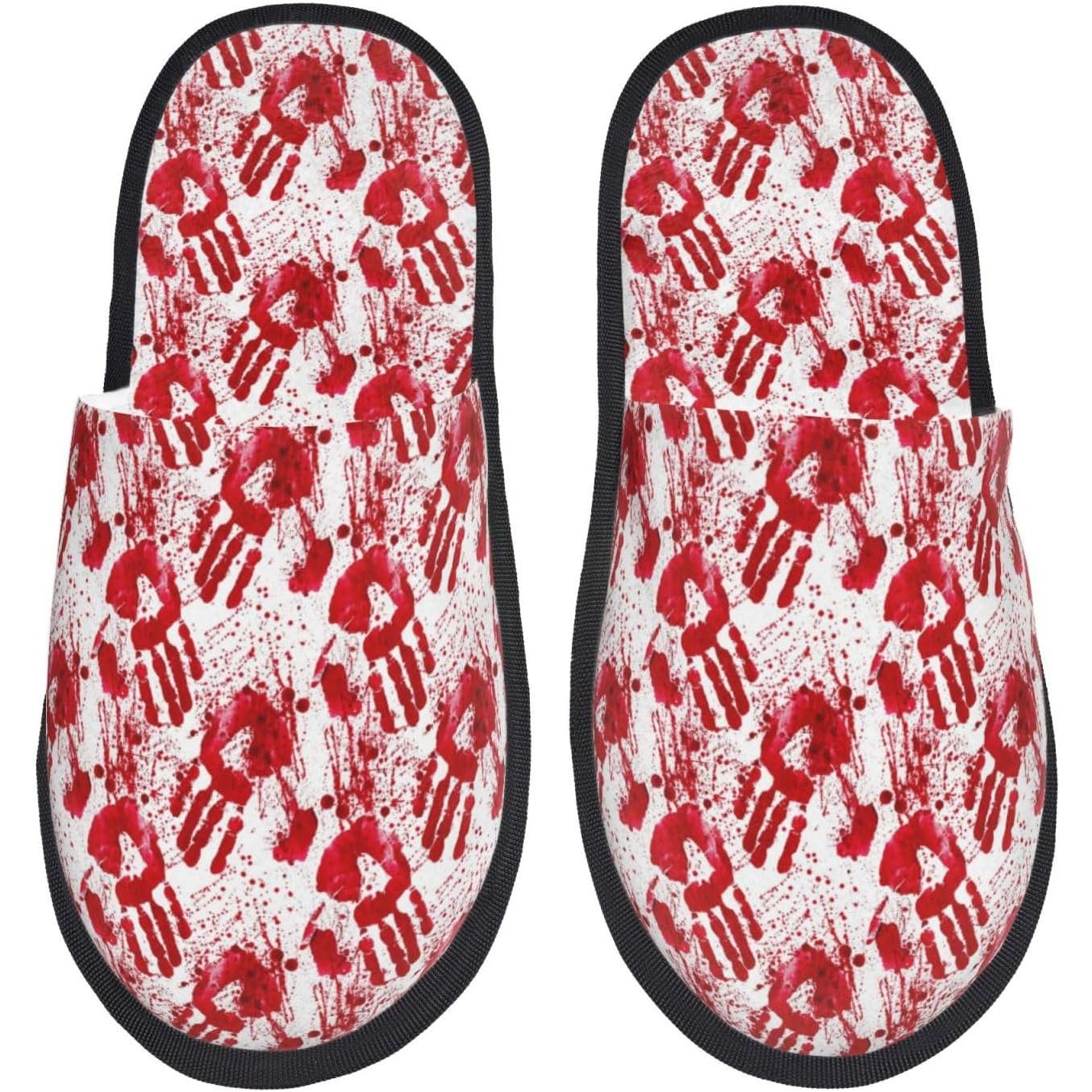 Women'S Shoes Hands Free - Chinelos femininos com estampa de mão