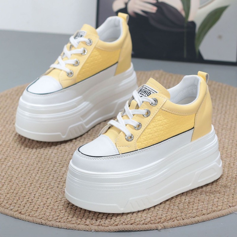 Platform Sneakers Chunky - Novo 2026 Tênis Plataforma Chunky Vulcanizado