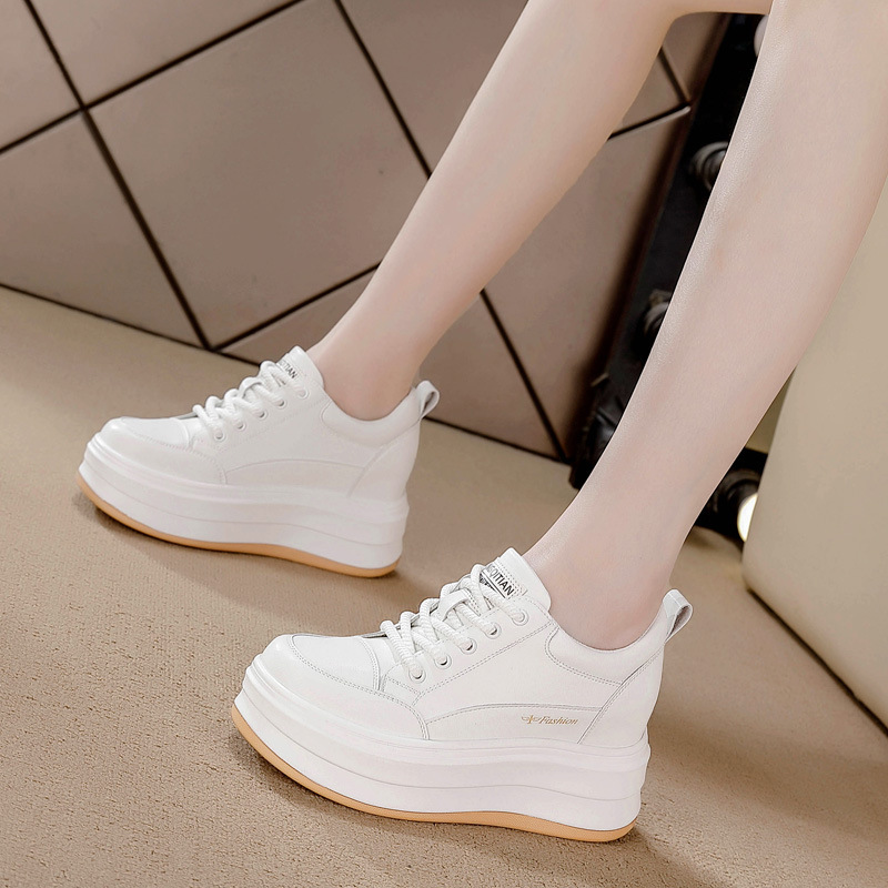Platform Sneakers Chunky - Tênis Plataforma 8cm 2026 para Mulheres,
