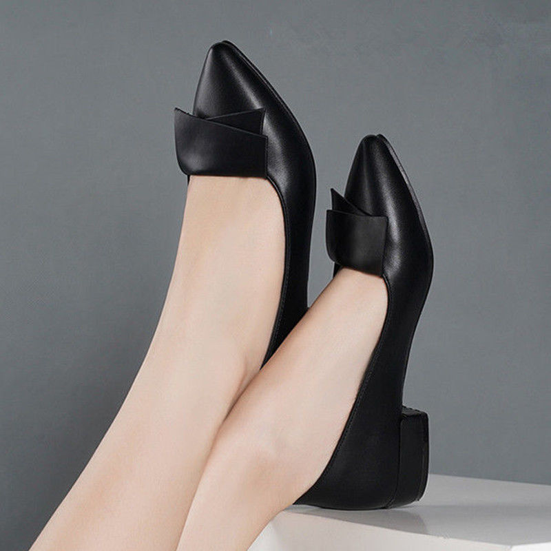 Women Shoes Quick Delivery - Dedo do pé apontado salto baixo