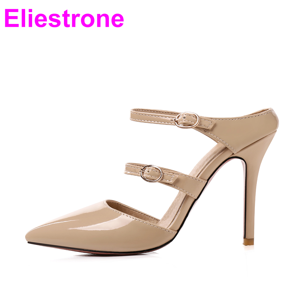 Women Shoes Brand - Nova marca sexy vermelho amarelo mulher