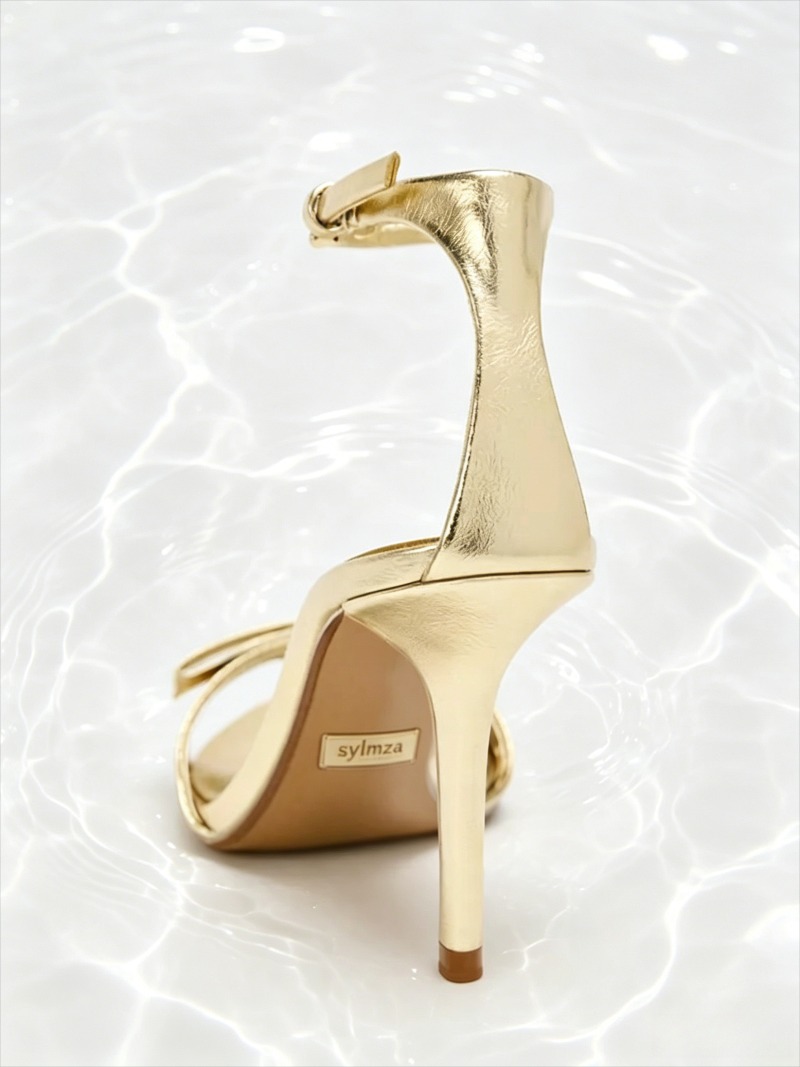 Elegante arco dourado marca sa - Women Shoes Brand avaliação e preço