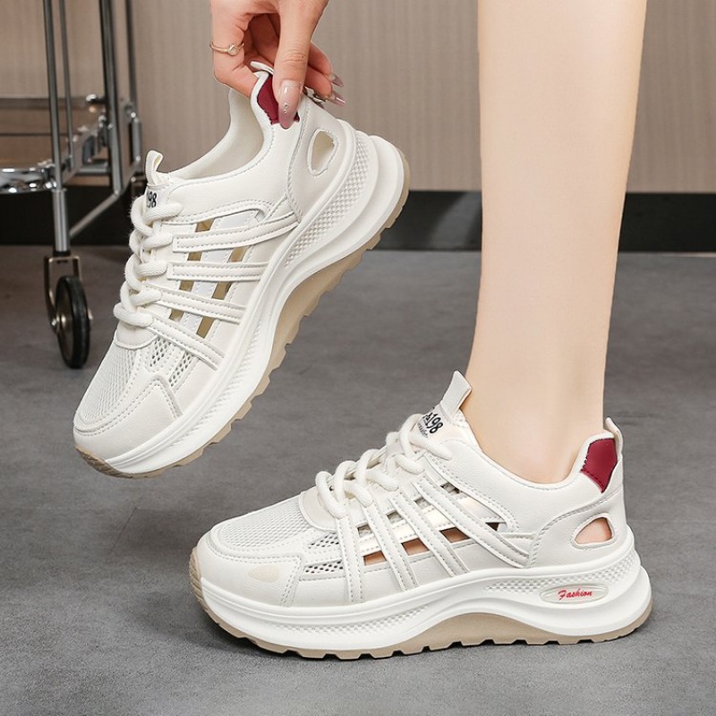 Tênis Feminino Casual com Plat - Platform Sneakers Chunky avaliação e preço