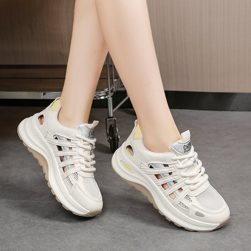 Tênis Feminino Casual com Plat - Platform Sneakers Chunky avaliação e preço