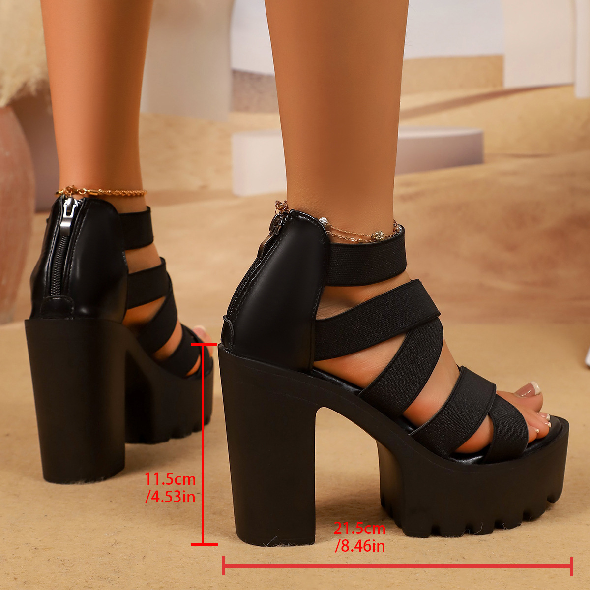 Sandálias de Plataforma Chunky - Platform Sneakers Chunky avaliação e preço