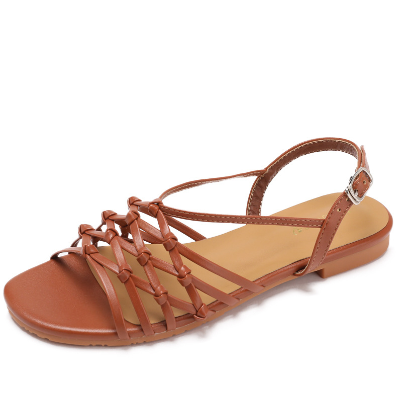 Sandálias Romanas de Verão com - Women'S Shoes Hands Free avaliação e preço