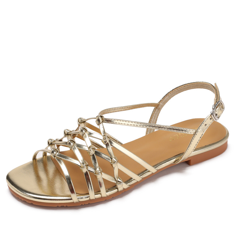 Sandálias Romanas de Verão com - Women'S Shoes Hands Free avaliação e preço
