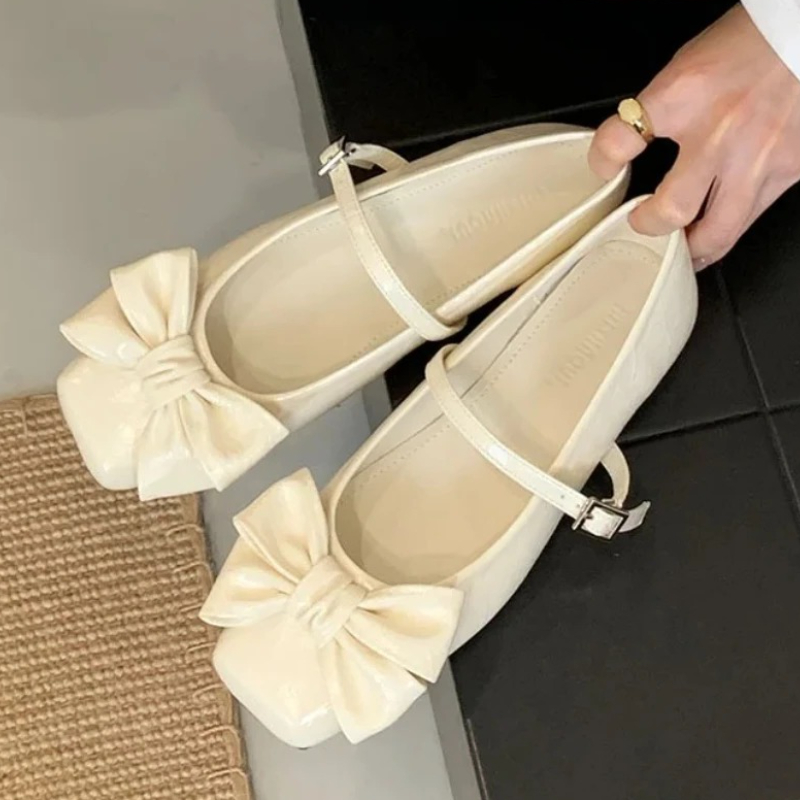 Bonito bowknot dedo do pé quad - Women Shoes Brand avaliação e preço