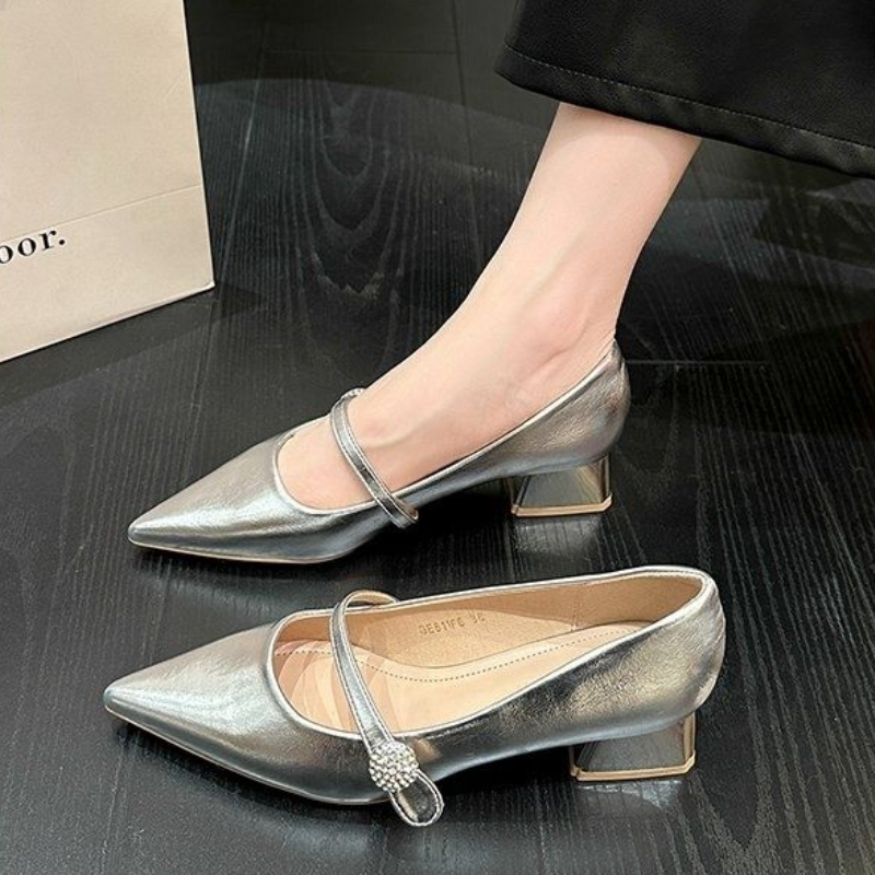 Dedo do pé apontado com salto  - Women Shoes Quick Delivery avaliação e preço