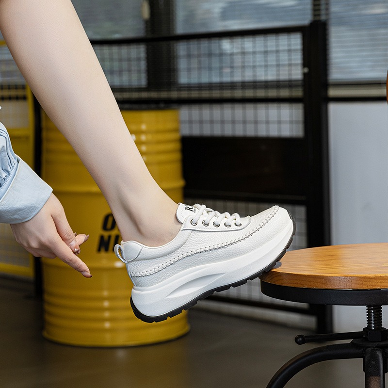 Tênis Casuais Femininos de Mod - Platform Sneakers Chunky avaliação e preço