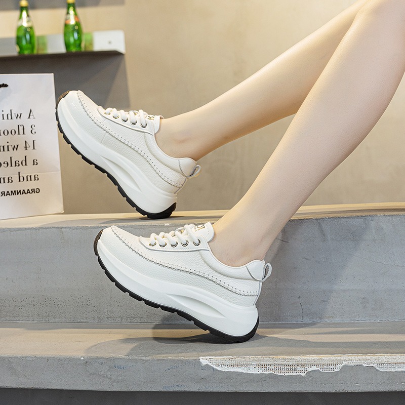 Tênis Casuais Femininos de Mod - Platform Sneakers Chunky avaliação e preço