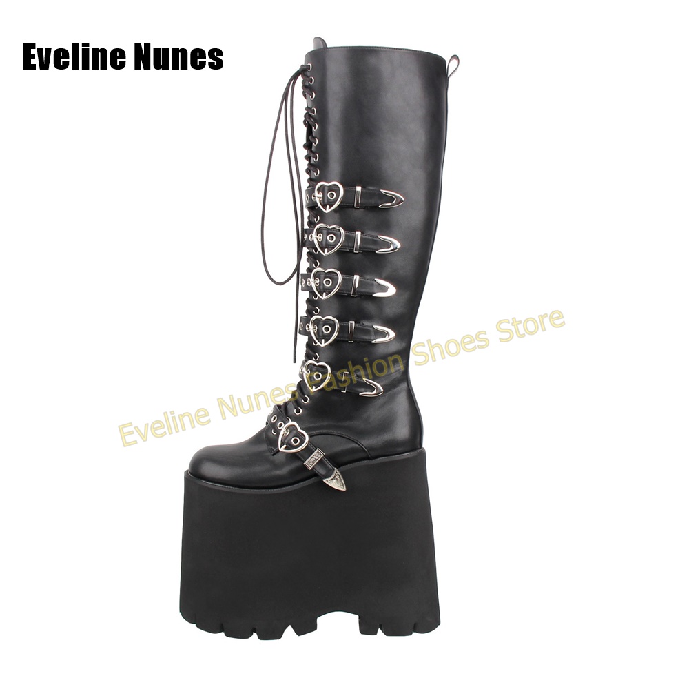 Botas de Plataforma Altas Y2K  - Women'S Shoes Y2K avaliação e preço