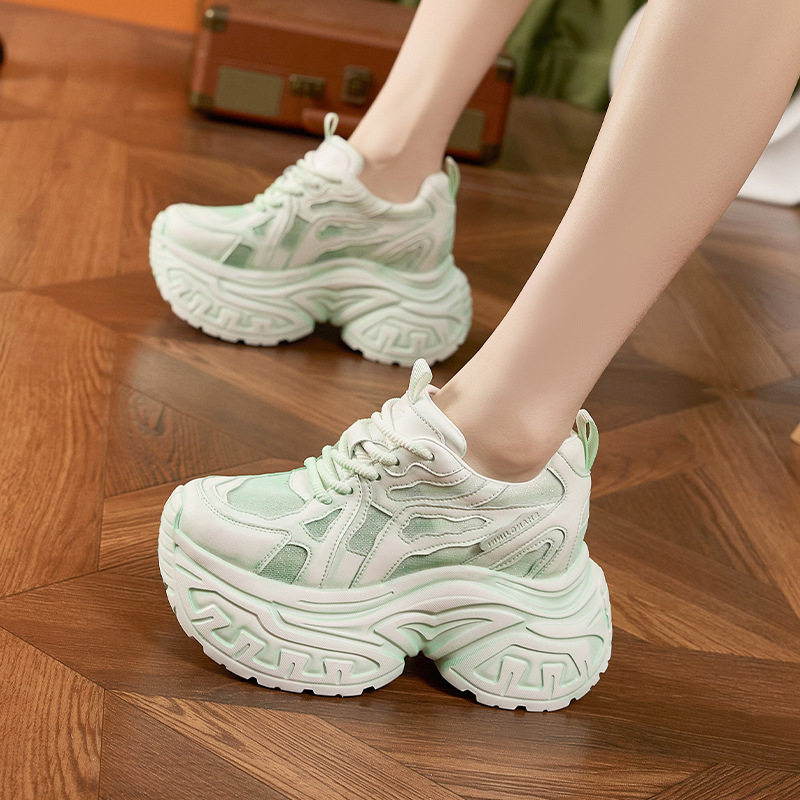 Tênis Feminino Plataforma Chun - Platform Sneakers Chunky avaliação e preço