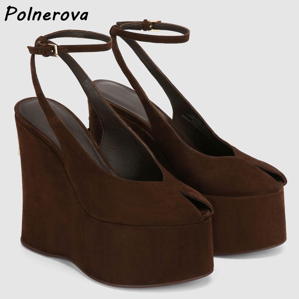 Sandálias de Plataforma em Cou - Women'S Shoes Y2K avaliação e preço